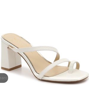 Jessica Simpson White Heeled Sandal